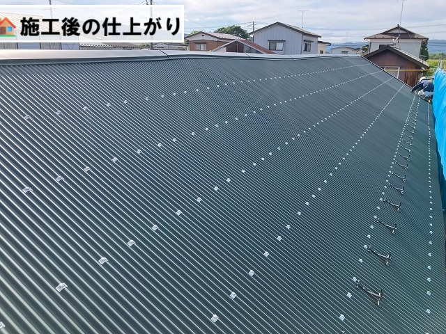  石巻市-屋根の葺き替え工事